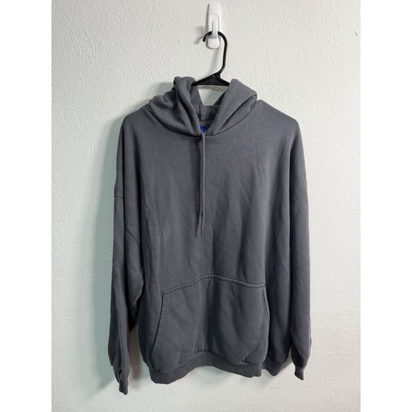 GAP Other - YZY Gap POETIC GREY Hoodie Oversized H18 PTCGREY Yeezy Hooded Pullover Size XS